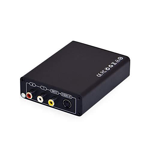 KanaaN KN40507 - Convertidor de entrada HDMI a Composite/S-Video con convertidor RCA KanaaN HDMI a Composite/S-Video