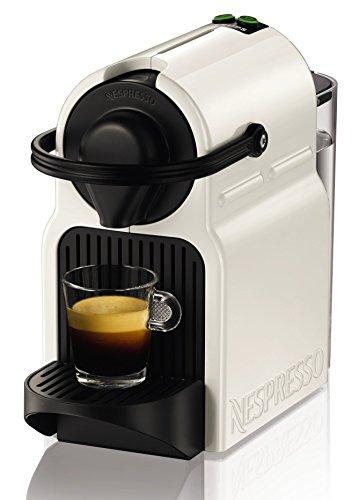 Nespresso Krups Inissia XN1001 - Cafetera monodosis de cápsulas Nespresso, 19 bares, apagado automático, color blanco