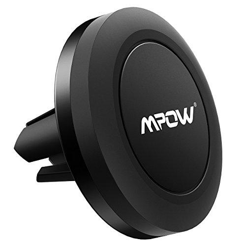 Mpow Soporte Magnético de Movíl para Rejillas del Aire de Coche, Grip Magic Car Mount Universal para iphone11/XR/XS Max/X/8/7/6/6s, Galaxy S5/S6/S7/S8 y Android Smartphone GPS Navegador