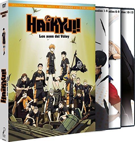 Haikyu!! Los Ases Del Voley -Blu-Ray Edición Coleccionistas Temporada 2 Parte 1 Ep. 1 A 13 [Blu-ray]