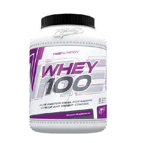 100% Whey Protein 600g - 100% de proteína de suero - Slim Body / Control de Peso - Bajo en calorías batido de proteínas - ganar músculo y Control de Peso - La mejor proteína para construir músculos - Trec Nutrition (chocolate)