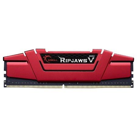 gskill F4 - 3000 C15S de 16gvr Ripjaws V Memoria DDR4-RAM de 16 GB (D4 3000, C15, 1,35 V) Rojo