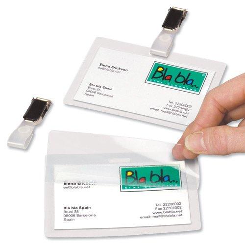 3L - Etiquetas de identificación autoadhesivas (10 unidades, polipropileno, preperforadas con enganches, 104 x 74 mm)