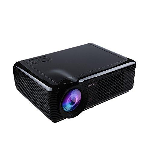 DbPower LED-66 - Proyector Full HD (854 x 540 píxeles, 2000 lúmenes, HDMI, 2 x USB) negro