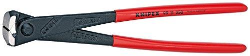 KNIPEX 99 11 250 Tenaza de fuerza para armadores gran efecto palanca negro atramentado recubiertos de plástico 250 mm