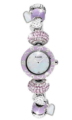 Accurist LB1465L - Reloj de Cuarzo para Mujeres, Color púrpura