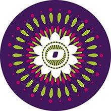 Adhesivos Nikidom Roller Wheel Sticker Mandala
