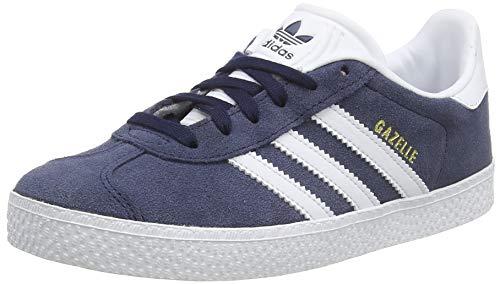 adidas - Gazelle, Zapatillas Unisex Niños, Azul (Collegiate Navy/Footwear White/Footwear White 0), 36 EU