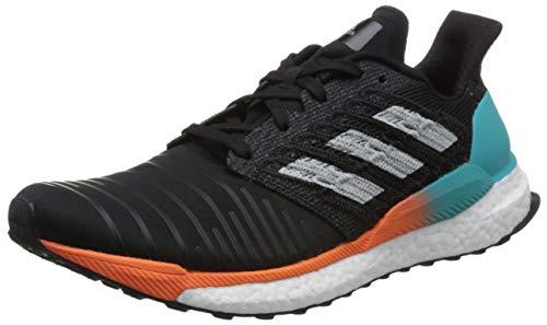 adidas Solar Boost, Zapatillas de Running para Hombre, Negro (Core Black/Grey Two F17/Hi-Res Aqua), 45 1/3 EU