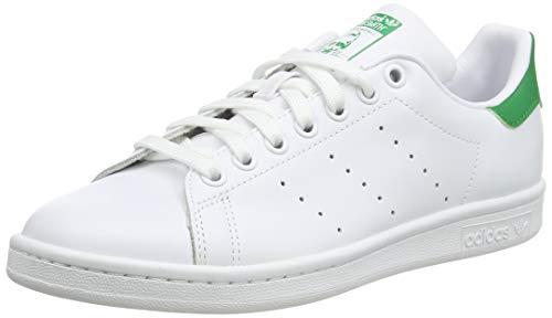 Adidas Stan Smith, Zapatillas de Deporte Unisex Adulto, Blanco Footwear/Running White/Fairway, 41 1/3 EU