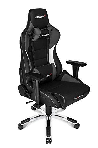 AKRacing Prox - AK-PROX-GY - Silla Gaming, Color Negro/Gris