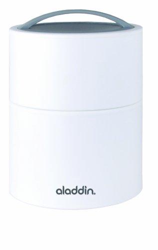 Aladdin Bento, 0.95L Contenedor Termo para Comida, Color Blanco, Centimeters