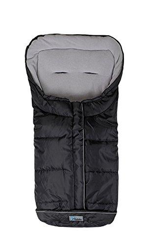 Altabebe Active Line - Saco de invierno para silla de paseo, 0-12 meses, color negro/gris claro