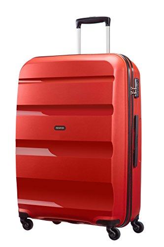 American Tourister Bon Air Spinner L Maletas y trolleys, 75 cm, 83 L, Rojo (Rojo)