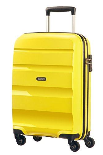 American Tourister - Bon Air - Spinner Equipaje de mano 55 cm, 32 L, Amarillo (Solar Yellow)