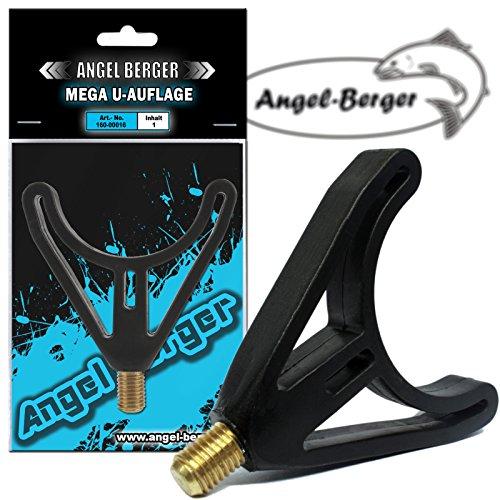 Angelshop Berger Mega U - Cabezal de soporte para caña de pescar
