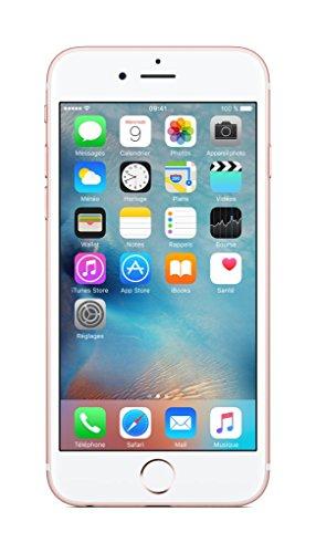Apple iPhone 6s - Smartphone libre iOS (4G, Dual-core 1.84 GHz, pantalla 4.7", cámara 12 Mp, 16 GB, 2 GB RAM), color rosa