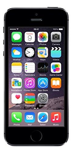 Apple iPhone 5S - Smartphone Libre iOS (Pantalla 4", cámara 8 MP, 32 GB, Dual-Core 1.3 GHz, 1 GB RAM), Plateado