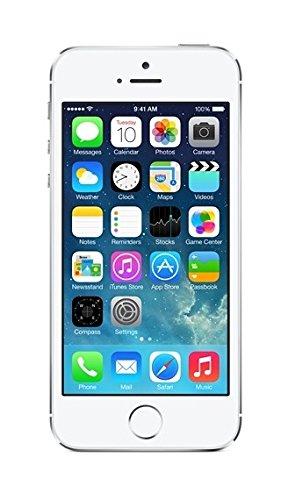 Apple iPhone 5S - Smartphone libre iOS (pantalla 4", cámara 8 Mp, 16 GB, Dual-Core 1.3 GHz, 1 GB RAM), plateado