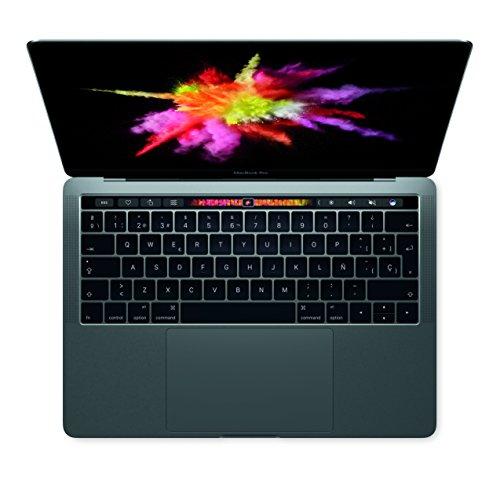 Apple Macbook Pro - Ordenador portátil de 13" IPS Retina con Touch Bar (Intel Core i5, 8 GB RAM, 512 GB SSD, Intel Iris Plus Graphics 650, macOS Sierra), color Gris -  Teclado QWERTY español