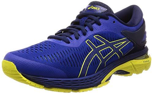 Asics Gel-Kayano 25, Zapatillas de Running para Hombre, Azul Blue/Lemon Spark 401, 42 EU