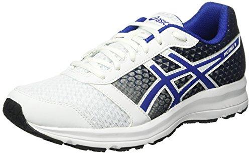 Asics Patriot 8, Zapatillas de running Hombre, Multicolor (White/Asics Blue/Black), 40 EU