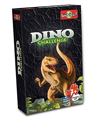 Bioviva- Juego de Cartas Dino Challenge, Color Negro (Asmodee DIN03)