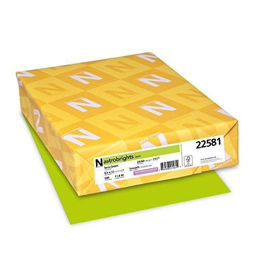 Neenah Astrobrights Premium Color Paper, 24 lb, 8.5 x 11 Inches, 500 Sheets