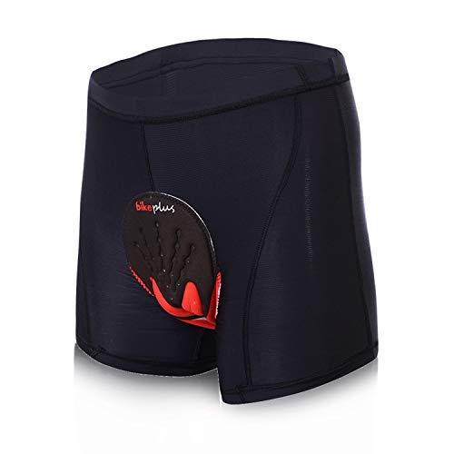 Asvert Calzoncillos Ropa Interior Ciclismo para Hombres?Pantalones Cortos de Ciclismocon 3D Cojín Transpirable (XL)