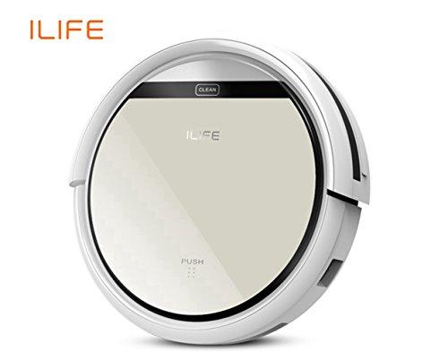ILIFE V5 Automatic Robot Vacuum Floor Cleaner for Hardwood Flooring and Hard Carpets by i-Life