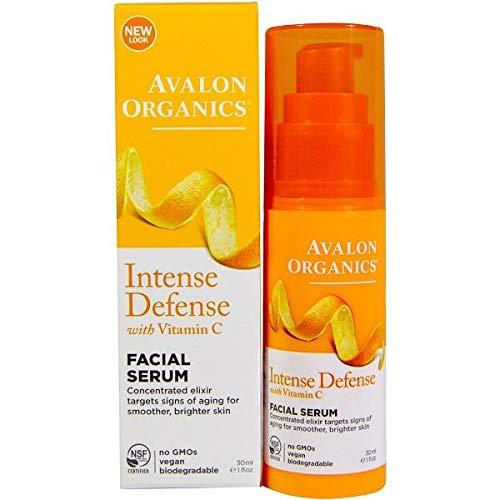 Avalon Organics Intense Defense - Crema para ojos con vitamina C, 30 ml