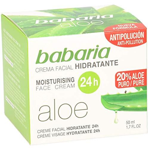Babaria 31064 - Crema hidratante con aloe vera, 50 ml