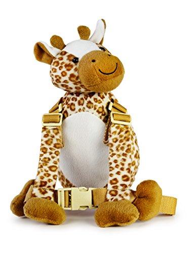 Goldbug - Mochila portabebés de peluche, diseño de jirafa