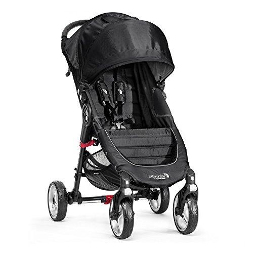 Baby Jogger City Mini 4 - Silla de paseo, color negro