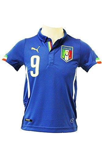 Puma JR Balotelli Shirt Futbol Football Jersey Azul Italia para Hombre