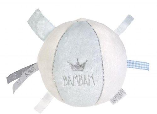 De BamBam suave del bebé de la estrella Chime Ball (azul)
