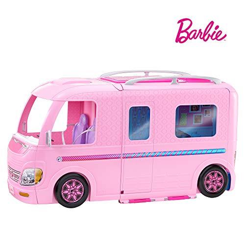 Barbie Supercaravana de Barbie, autocaravana muñeca barbie (Mattel FBR34)