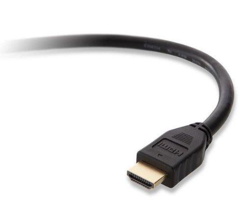 Belkin F3Y017R3MBLK - Cable HDMI de vídeo y audio (compatible con 4K Ultra HD, 3 m), negro