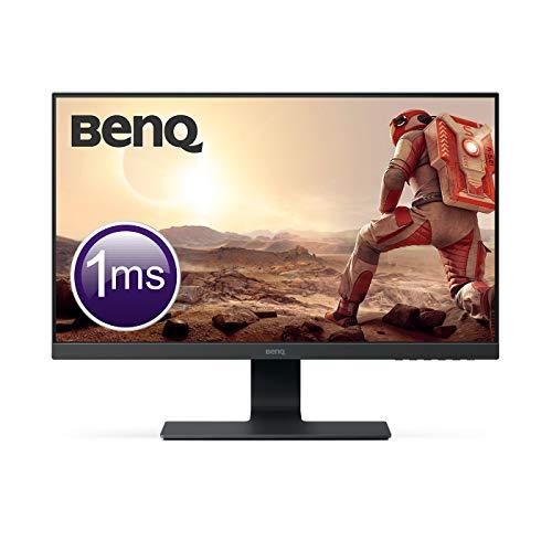 BenQ GL2580H - Monitor Gaming de 25" FullHD (1920x1080, 16:9, 1ms, HDMI, DVI-D, VGA, Eye-care, Flicker-free, Low Blue Light, antireflejo), Color Negro
