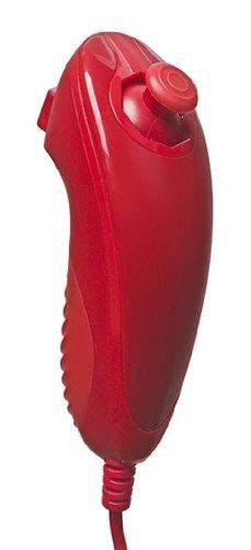 Bigben Wii Handset - cajas de video juegos y accesorios (Rojo, 120 g, 45 mm, 200 mm, 75 mm, Inalámbrico) Red