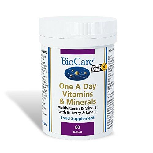 Biocare One-A-Day Multivitamins & Minerals 60 tabletas