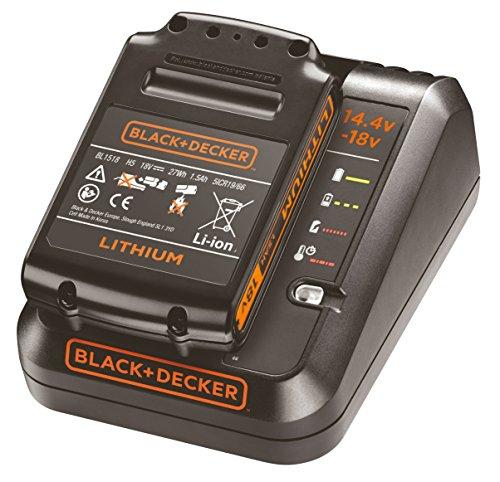 BLACK+DECKER BDC1A15-QW - Pack bateria de litio 18V de 1.5Ah y cargador de 1Ah