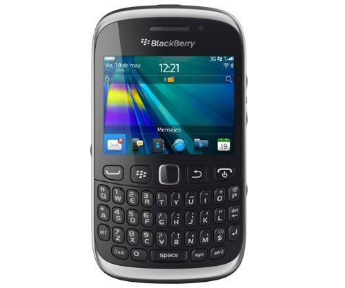 BlackBerry Curve 9320 - Móvil libre (pantalla de 2,44" 320 x 240, cámara 3.15 Mp, 512 MB, 512 MB de RAM, S.O. BlackBerry 7.1), negro