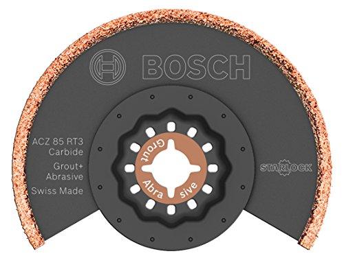 Bosch Starlock - Hoja de sierra segmentada, Carbide RIFF ACZ 85 RT3, 85 mm