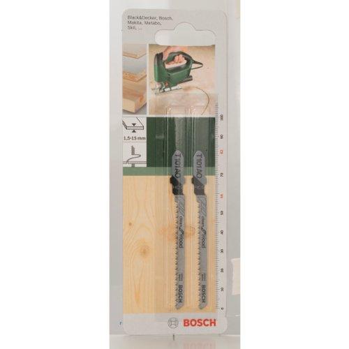 Bosch 2 609 256 723 - Hoja de sierra de calar HCS, T 101 AO (pack de 2)