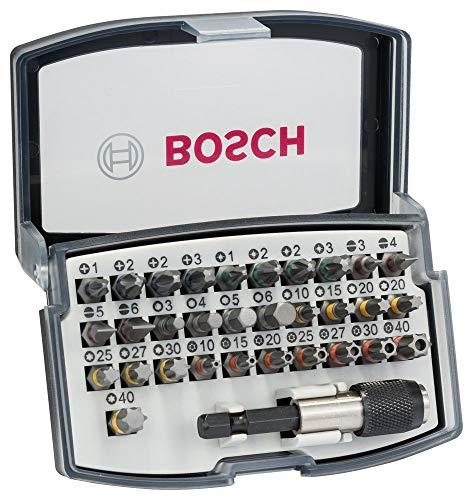 Bosch Professional 2608551079 Set de 32 Unidades para atornillar, 0 W, 0 V