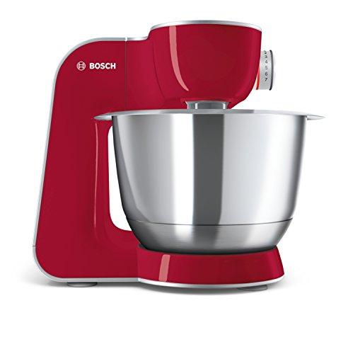 Bosch MUM58720 CreationLine Robot de cocina, 1000 W, color rojo