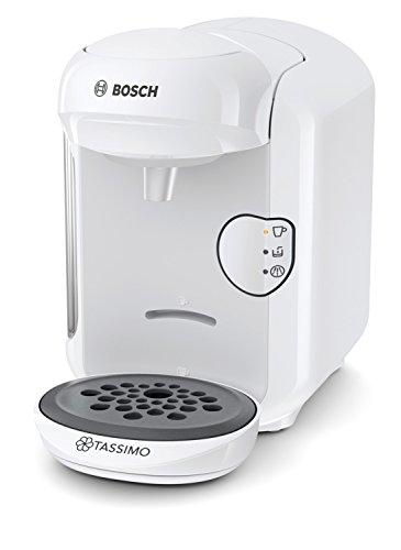 Bosch TAS1404 TASSIMO Vivy 2 Cafetera de cápsulas, 1300 W, color blanco