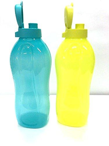 Botellas de agua dispensadoras de agua fría de 2 litros marca Tupperware, set de 2 unidades