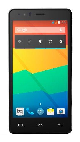 bq C000061 - Smartphone de 5" (1 GB de RAM, 16 GB de Memoria Interna, WiFi, Android 4.4) Color Negro